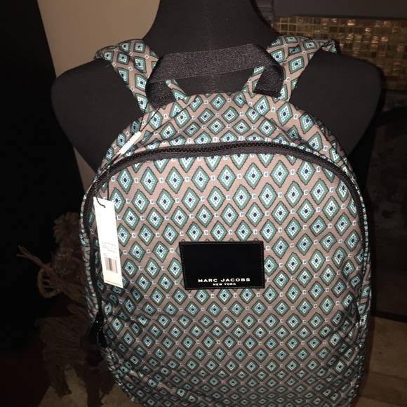 NWT Marc Jacobs Diamond Printed Packables Backpack - Picture 5 of 7